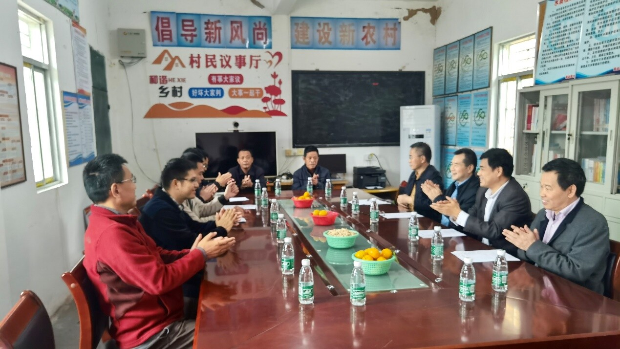 市社科院（联）党组书记、院长吴定海率队赴紫金县黄塘镇调研乡村振兴对口帮扶工作