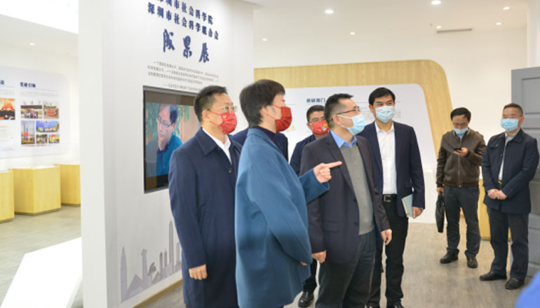 市委常委、宣传部部长张玲到市社科院（社科联）调研指导