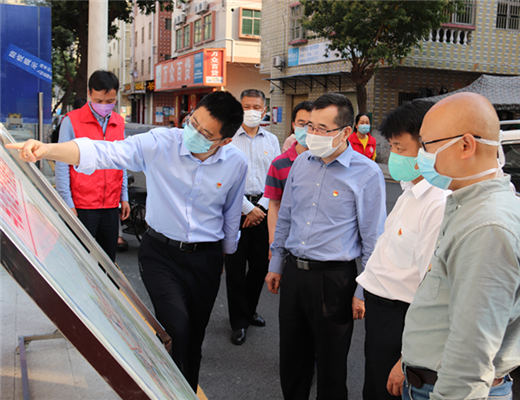 党组书记、院长吴定海同志赴坪山区马峦街道调研疫情防控并慰问指导服务干部